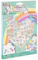 Opakowanie Naklejki jednorożec 4 arkusze