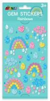 Naklejki klejnoty - Tęcza. Wydawca: AVENIR. SmakLiter.pl Opakowanie Naklejki klejnoty - Tęcza
