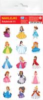Opakowanie Naklejki. Księżniczki