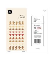 Naklejki Mini Pluszowy Miś. Wydawca: Suatelier. SmakLiter.pl Opakowanie Naklejki Mini Pluszowy Miś