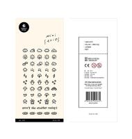 Opakowanie Naklejki Mini Pogoda