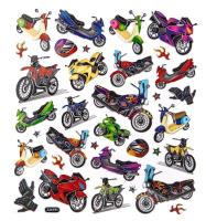 Opakowanie Naklejki motocykle 34szt