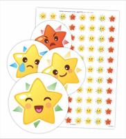 Opakowanie Naklejki motywacyjne - Gwiazdki 88szt