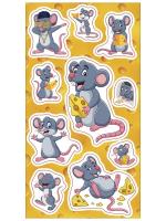 Opakowanie Naklejki Myszki