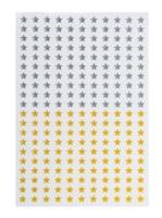 Opakowanie Naklejki na folii gwiazdki złote i srebrne