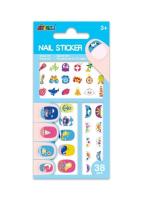 NAKLEJKI NA PAZNOKCIE NIEBIESKIE. Wydawca: AVENIR. SmakLiter.pl Opakowanie NAKLEJKI NA PAZNOKCIE NIEBIESKIE