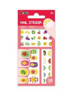 NAKLEJKI NA PAZNOKCIE RÓŻOWE. Wydawca: AVENIR. SmakLiter.pl Opakowanie NAKLEJKI NA PAZNOKCIE RÓŻOWE