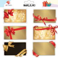 Naklejki na prezenty Boże Narodzenie 1. Wydawca: All4Kids. SmakLiter.pl Opakowanie Naklejki na prezenty Boże Narodzenie 1