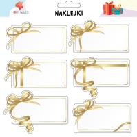 Naklejki na prezenty Boże Narodzenie 3. Wydawca: All4Kids. SmakLiter.pl Opakowanie Naklejki na prezenty Boże Narodzenie 3