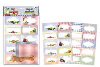 Opakowanie Naklejki na przetwory B4/4K