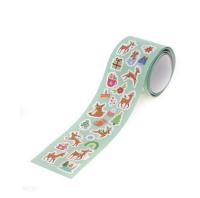 Naklejki na rolce renifery 190szt. Wydawca: Dalprint. SmakLiter.pl Opakowanie Naklejki na rolce renifery 190szt