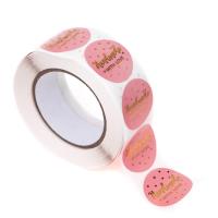 Naklejki na rolce różowe 2,5cm 500szt. Wydawca: Dalprint. SmakLiter.pl Opakowanie Naklejki na rolce różowe 2,5cm 500szt