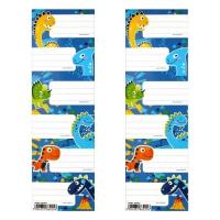 Opakowanie Naklejki na zeszyt Dino (25szt)