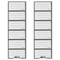 Opakowanie Naklejki na zeszyt Ramka B&W (25szt)