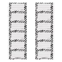 Opakowanie Naklejki na zeszyt Zebra (25szt)