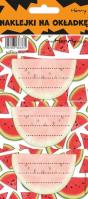 Opakowanie Naklejki na zeszyty - Arbuzy (12szt)