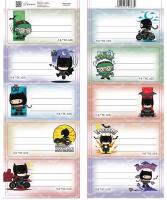 Opakowanie Naklejki na zeszyty Batman