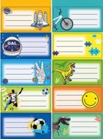 Opakowanie Naklejki na zeszyty Chłopiec