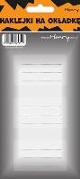 Opakowanie Naklejki na zeszyty - Czarno-białe (12szt)