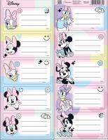 Opakowanie Naklejki na zeszyty Minnie Mouse