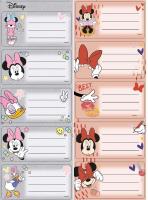Opakowanie Naklejki na zeszyty Minnie Mouse