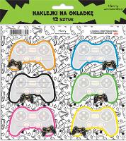 Naklejki na zeszyty - Pad (12szt). Wydawca: Henry. SmakLiter.pl Opakowanie Naklejki na zeszyty - Pad (12szt)