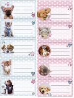 Opakowanie Naklejki na zeszyty The Sweet Pets Kids
