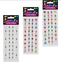 Naklejki ozdobne Cristal mix 80958. Wydawca: Centrum. SmakLiter.pl Opakowanie Naklejki ozdobne Cristal mix 80958