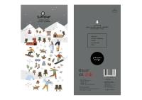 Opakowanie Naklejki ozdobne Ferie Zimowe