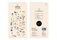 Naklejki ozdobne Jedzenie Gotowanie. Wydawca: Suatelier. SmakLiter.pl Opakowanie Naklejki ozdobne Jedzenie Gotowanie