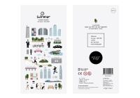 Opakowanie Naklejki ozdobne Miasto