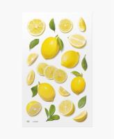 Opakowanie Naklejki ozdobne owoce - cytryny