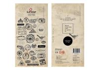 Opakowanie Naklejki ozdobne Pięczątki Vintage