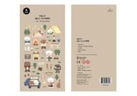 Opakowanie Naklejki ozdobne W lesie