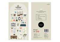 Opakowanie Naklejki ozdobne W salonie