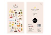 Naklejki ozdobne W sklepie. Wydawca: Suatelier. SmakLiter.pl Opakowanie Naklejki ozdobne W sklepie