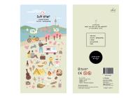 Naklejki ozdobne Wiosna. Wydawca: Suatelier. SmakLiter.pl Opakowanie Naklejki ozdobne Wiosna