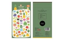 Opakowanie Naklejki ozdobne wypukłe Owoce