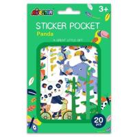 Opakowanie Naklejki - Panda