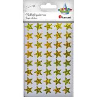 Opakowanie Naklejki papierowe 10 plansz gwiazdki 400szt