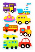 Opakowanie Naklejki papierowe 3D - Pojazdy