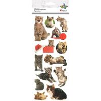 Opakowanie Naklejki papierowe koty
