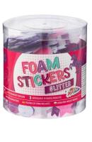 Opakowanie Naklejki piankowe brokatowe