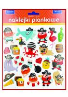 Opakowanie Naklejki piankowe całoroczne V1 24szt.