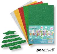 Opakowanie Naklejki piankowe choinki 20,3x31,20cm 5szt