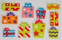 Opakowanie Naklejki piankowe prezenty