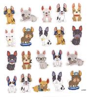 Opakowanie Naklejki pieski 20szt