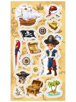 Opakowanie Naklejki Piraci