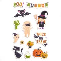 Naklejki puffy Halloween 15szt. Wydawca: Dalprint. SmakLiter.pl Opakowanie Naklejki puffy Halloween 15szt