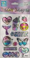 Opakowanie Naklejki Rainbow Hologram Selfie